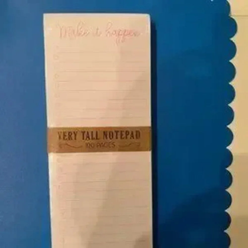 Magnetic‎ Notebook -- Make it Happen To Do List (Extra Long) (new)